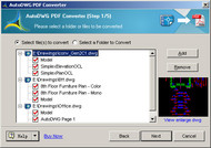 DWG to PDF Converter Pro AutoDWG screenshot